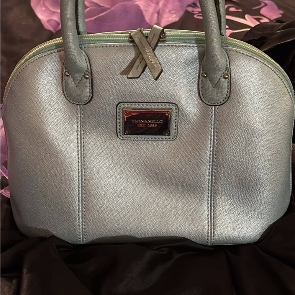 Tignanello Silver Satchel